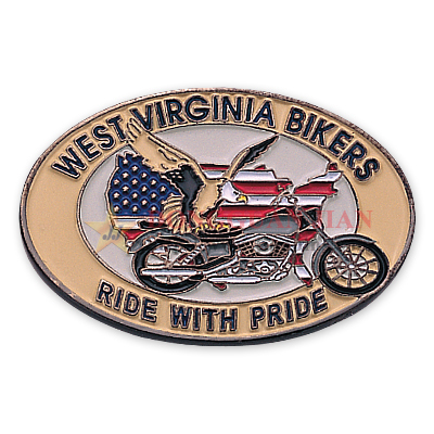  Custom Motorcycle Club Pins
